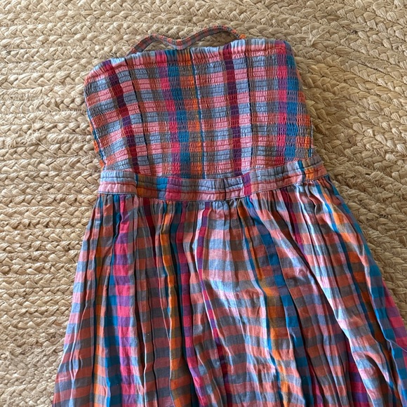 Free People Multicolor Plaid Maxi Dress - Picture 2 of 7